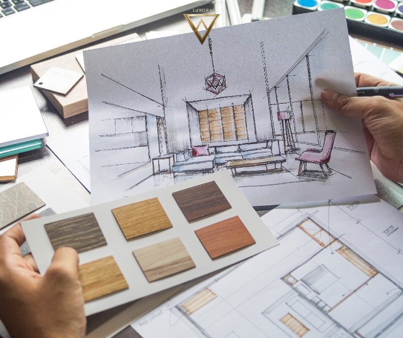 Quy trình thiết kế nội thất tại Lumora