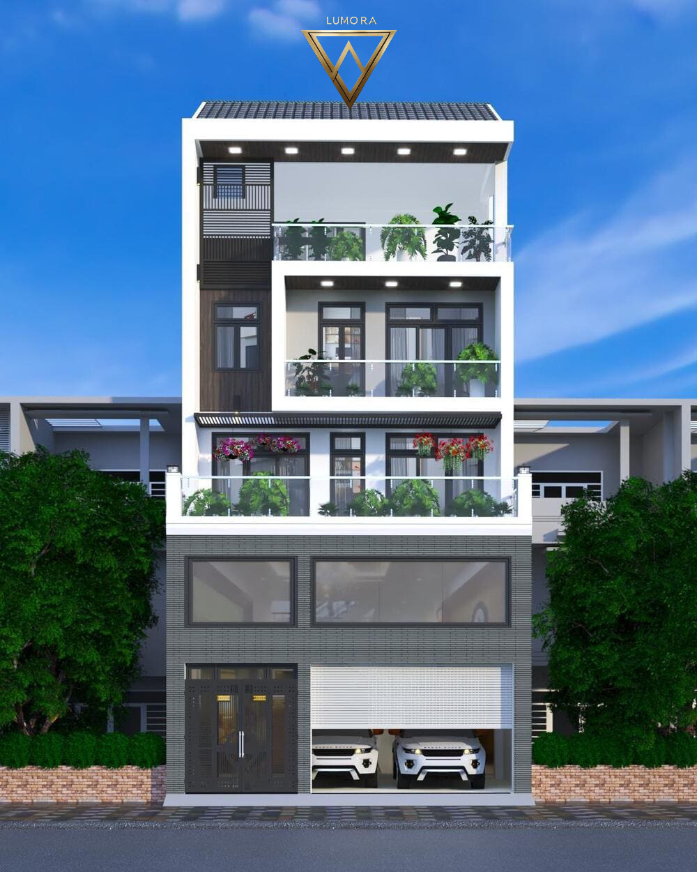 Các mẫu thiết kế nội thất nhà phố