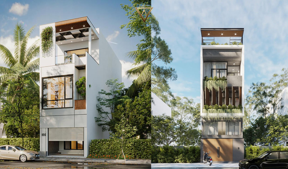 Các mẫu thiết kế nội thất nhà phố