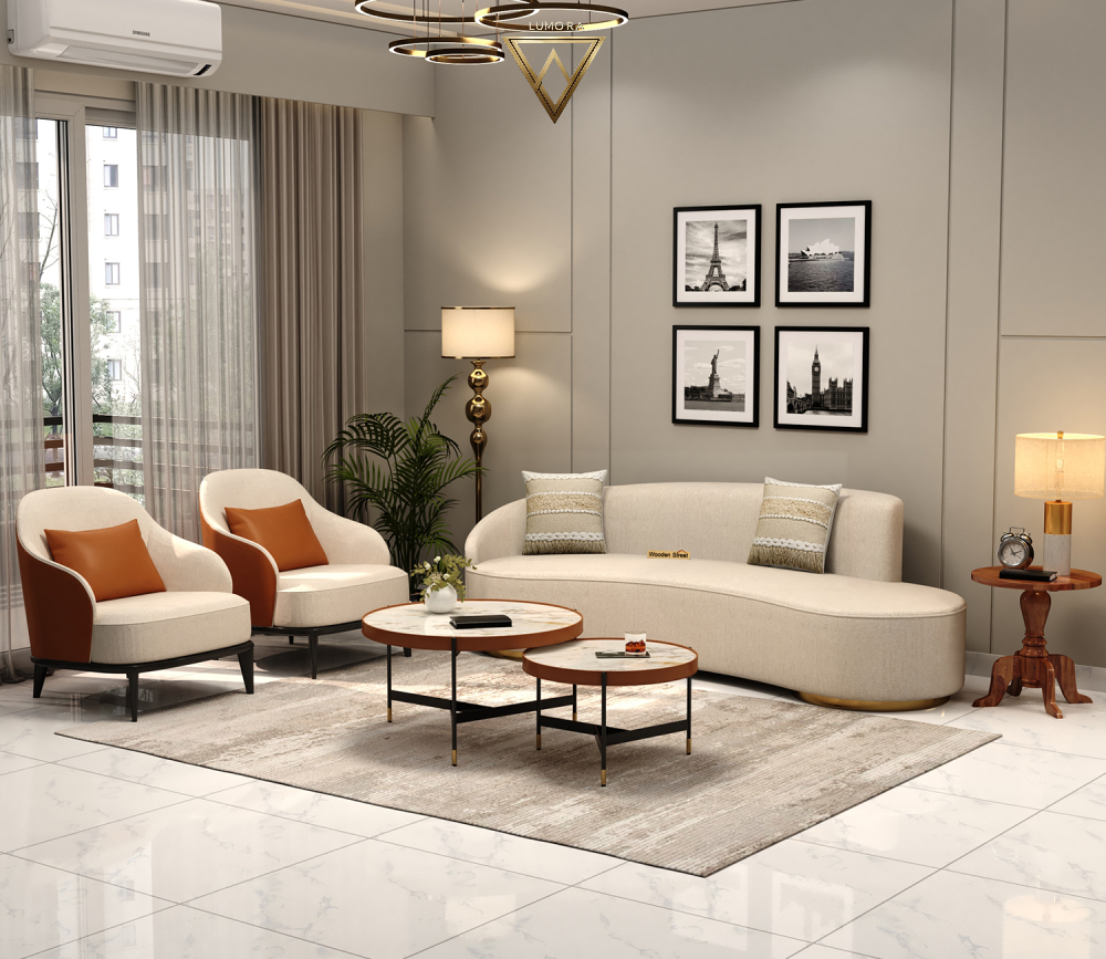 Dịch vụ thiết kế nội thất phòng khách tại Lumora