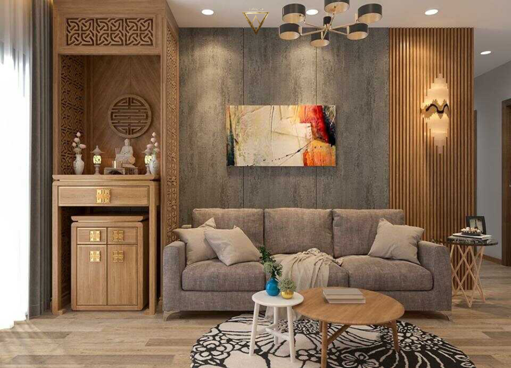 Các mẫu thiết kế nội thất phòng thờ đẹp