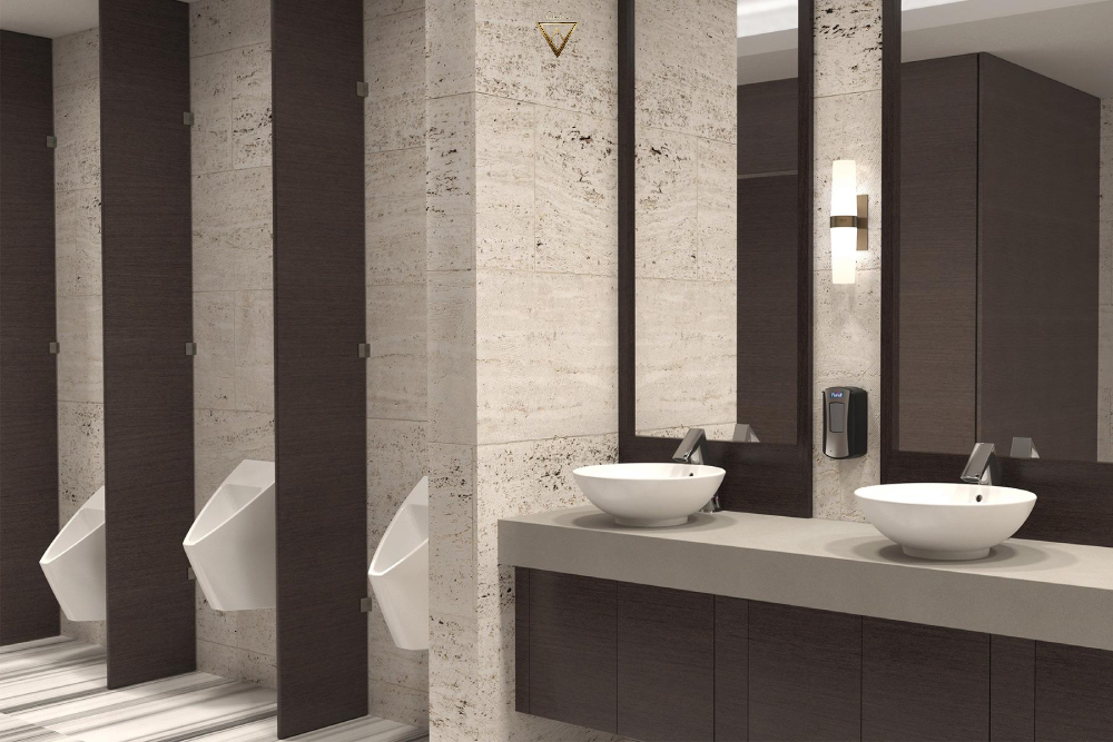 Các mẫu thiết kế nhà vệ sinh cho văn phòng
