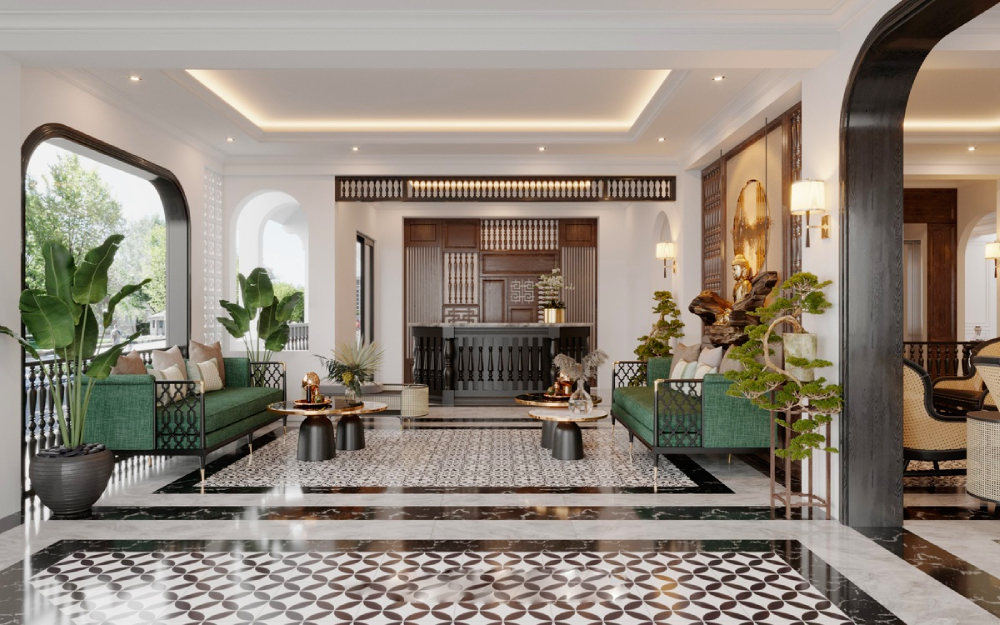 Phong cách thiết kế nội thất Indochine là gì?
