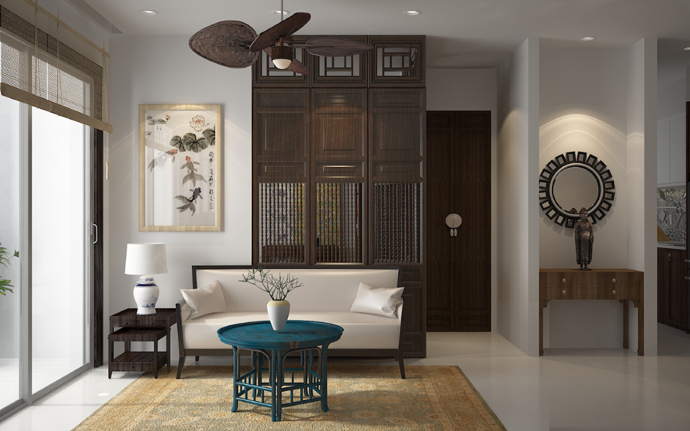 Các mẫu thiết kế nội thất phong cách Indochine độc đáo
