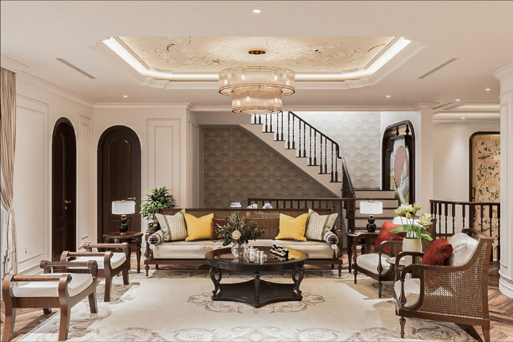 Các mẫu thiết kế nội thất phong cách Indochine độc đáo