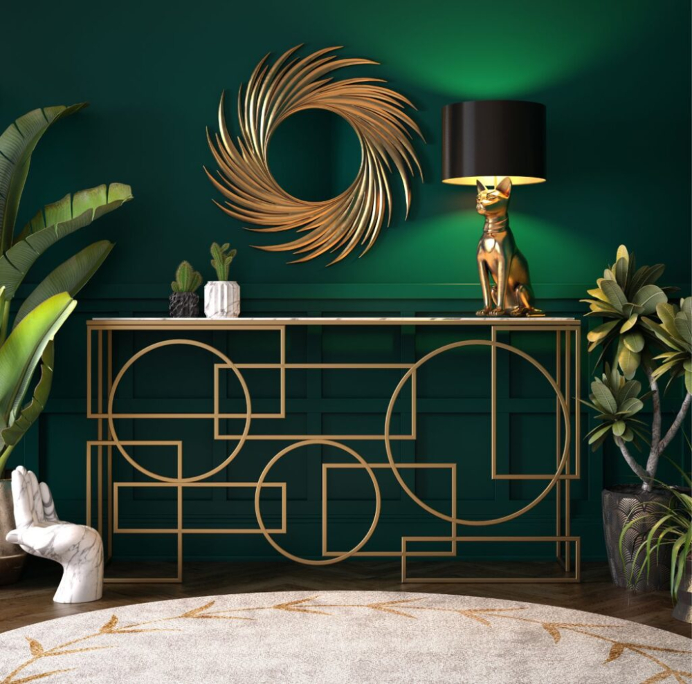 Thảm trải sàn là một trong những chi tiết nổi bật của phong cách Art DecoMẹo thiết kế phong cách Art Deco sáng tạo, độc đáo