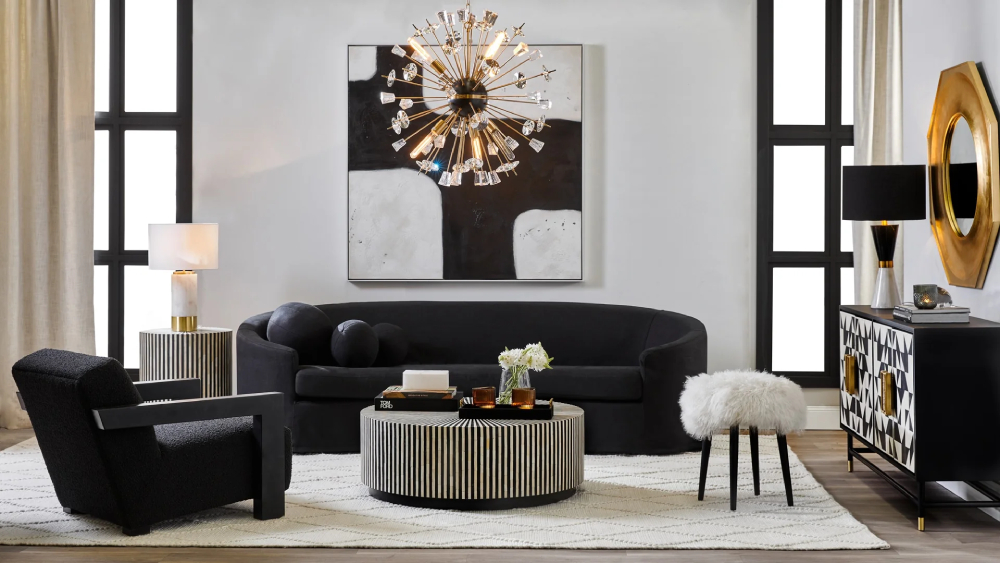 Các mẫu thiết kế phòng khách phong cách Art Deco