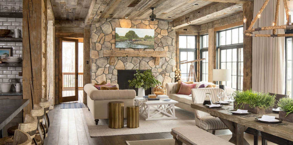 Đặc trưng của phong cách thiết kế nội thất Rustic