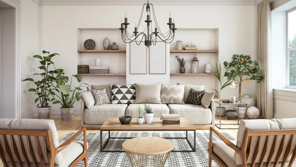 Các ý tưởng thiết kế phong cách Scandinavian cho phòng khách