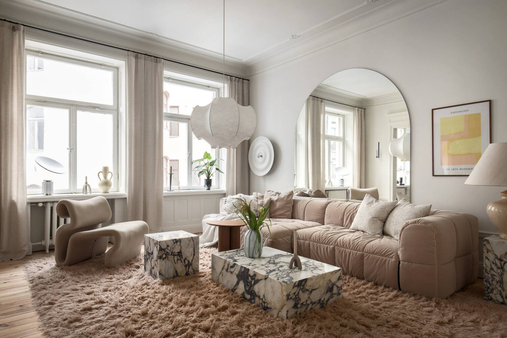 Các ý tưởng thiết kế phong cách Scandinavian cho phòng khách