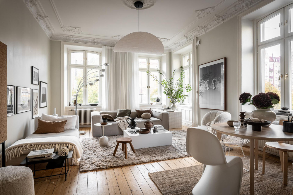 Đặc trưng của phong cách thiết kế nội thất Scandinavian