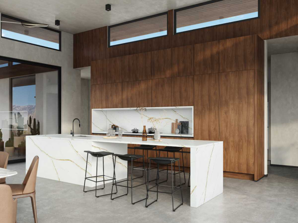 Các mẫu thiết kế nội thất phong cách Wabi Sabi cho phòng bếp