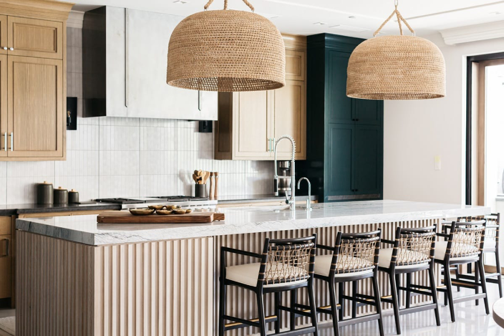 Các mẫu thiết kế nội thất phong cách Wabi Sabi cho phòng bếp
