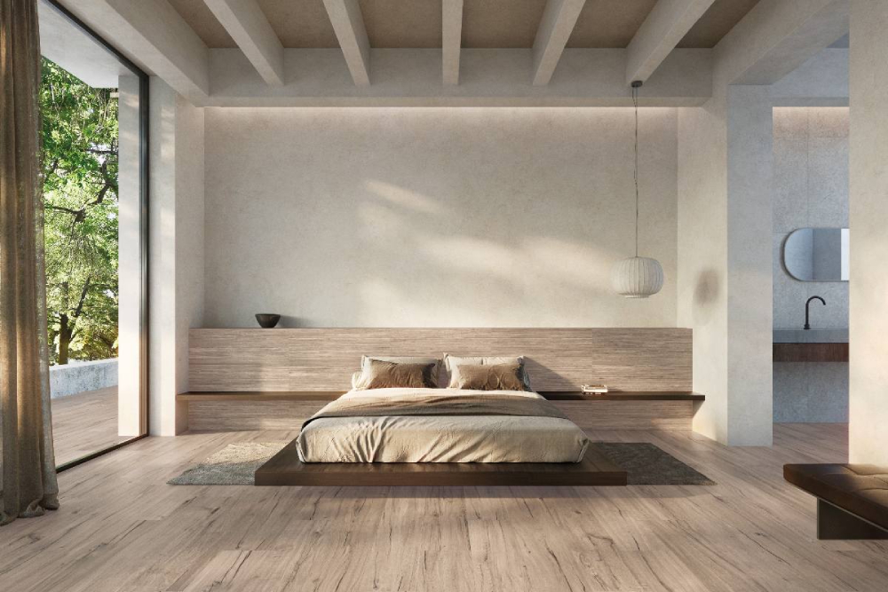 Các mẫu thiết kế nội thất phong cách Wabi Sabi cho phòng ngủ