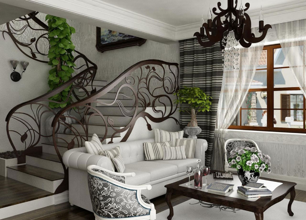 Phong cách thiết kế nội thất Art Nouveau là gì?