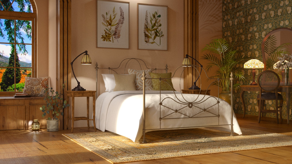 Phòng ngủ phong cách thiết kế nội thất Art Nouveau