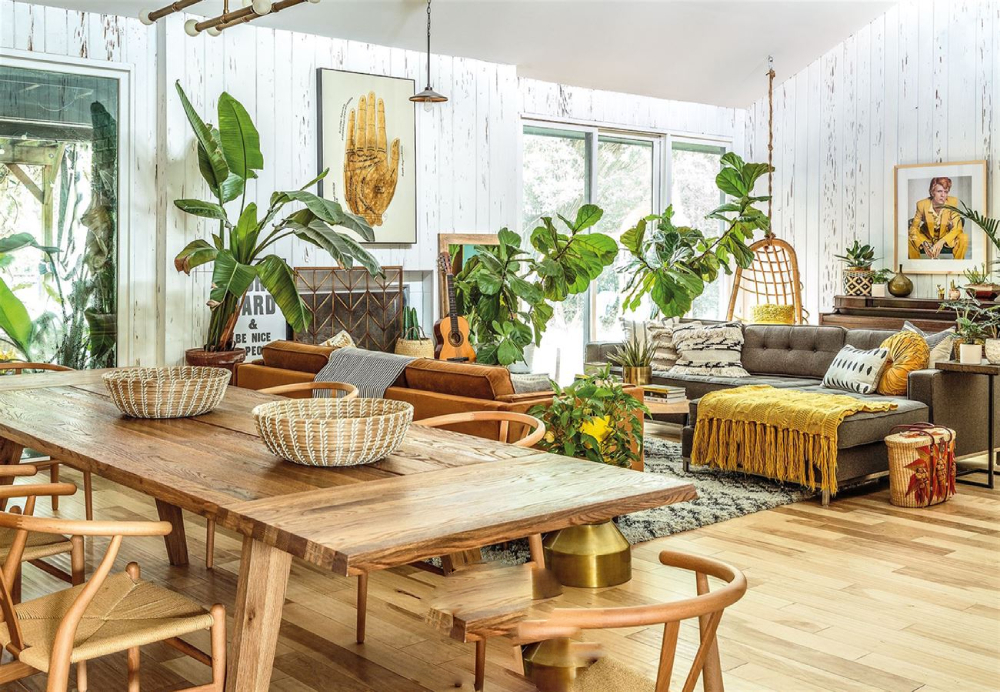 Đặc trưng của phong cách thiết kế nội thất Bohemian