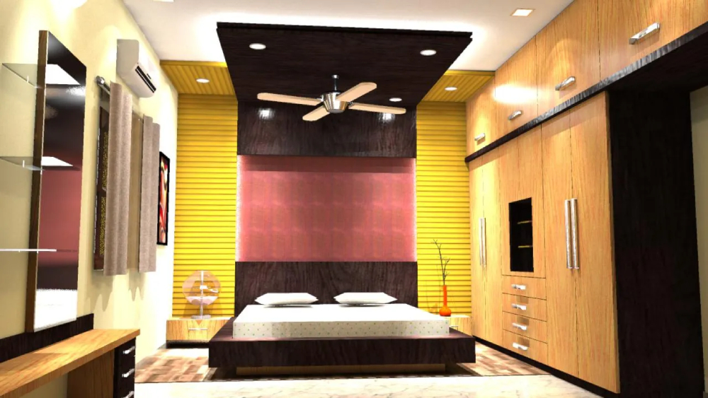 Phòng ngủ phong cách thiết kế nội thất Funky