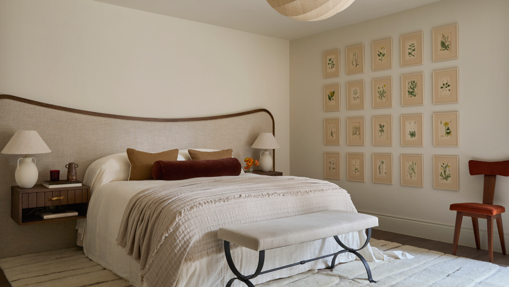 Phòng ngủ phong cách thiết kế nội thất Mid-Century