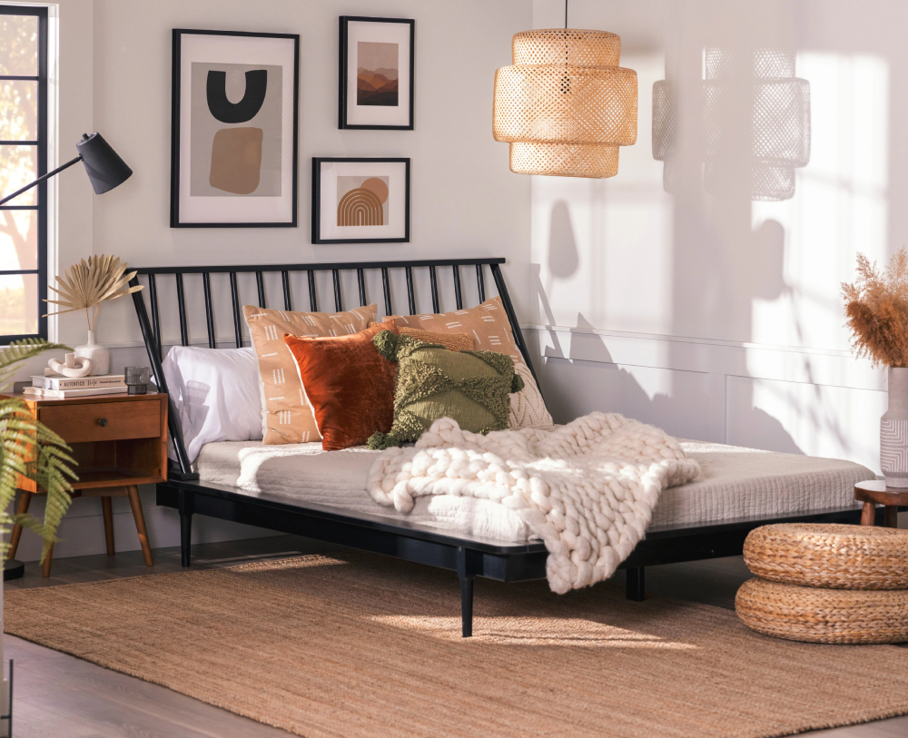 Phòng ngủ phong cách thiết kế nội thất Mid-Century