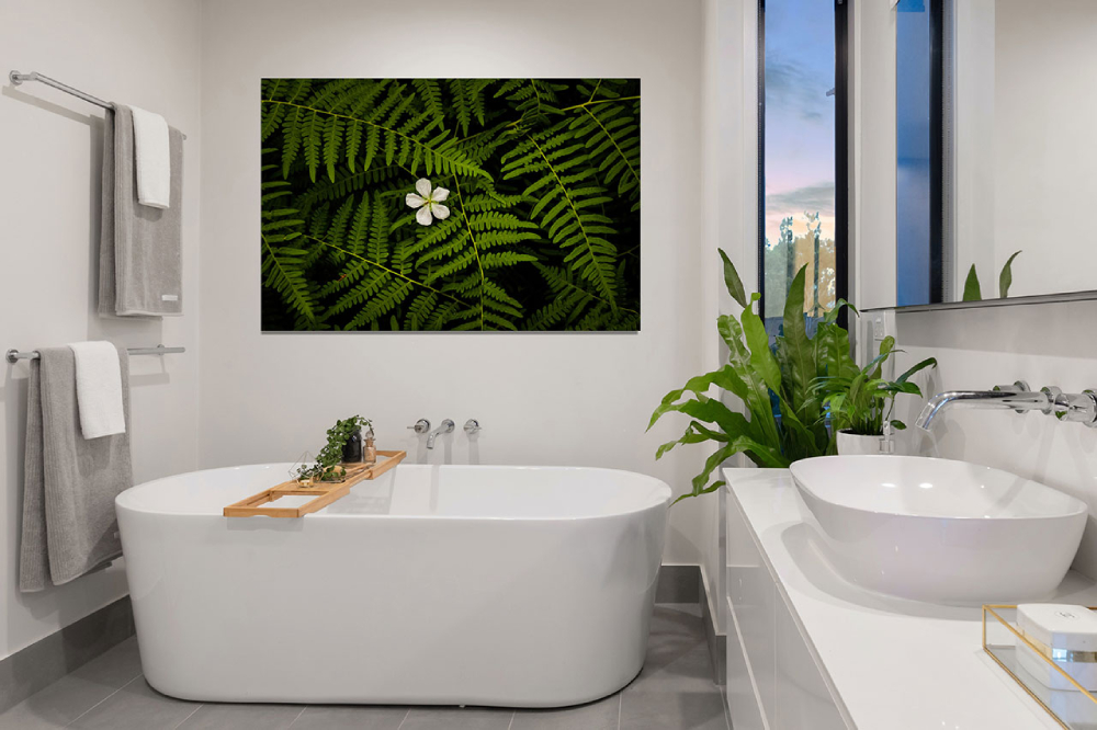 Phòng tắm phong cách thiết kế nội thất Tropical