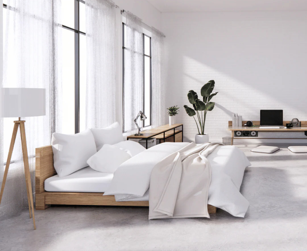 Phòng ngủ phong cách thiết kế nội thất Eco