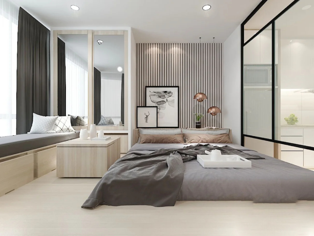 Phòng ngủ phong cách thiết kế nội thất Hàn Quốc