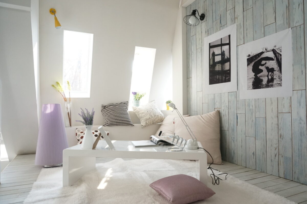 Phòng khách phong cách thiết kế nội thất Hàn Quốc