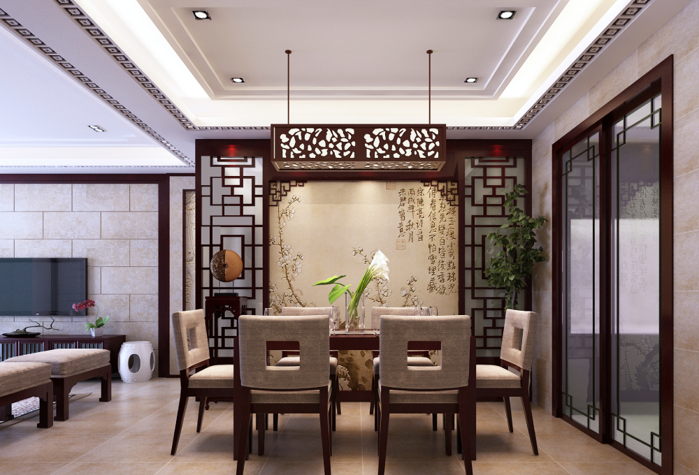 Đặc trưng của phong cách thiết kế nội thất Trung Hoa