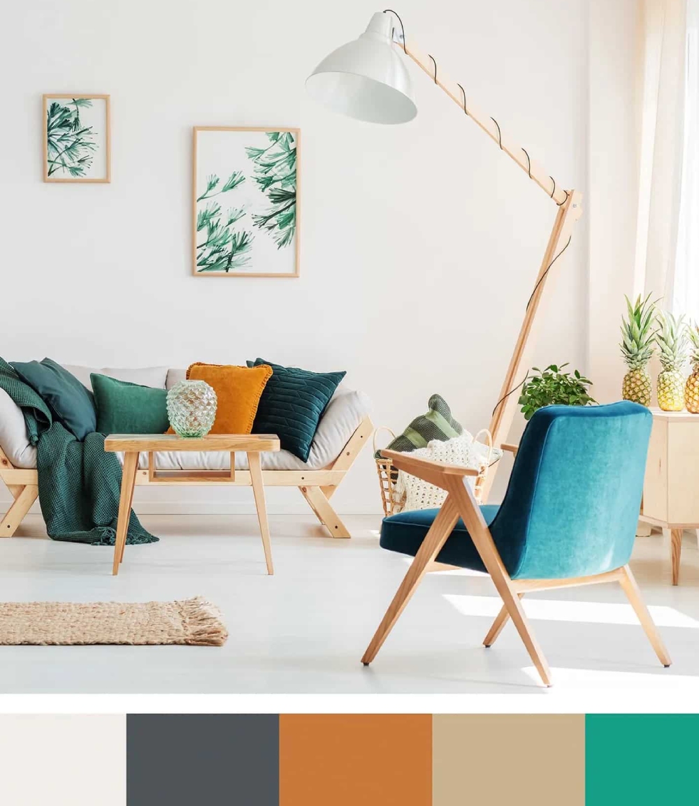 Lưu ý cần nhớ khi phối màu nội thất