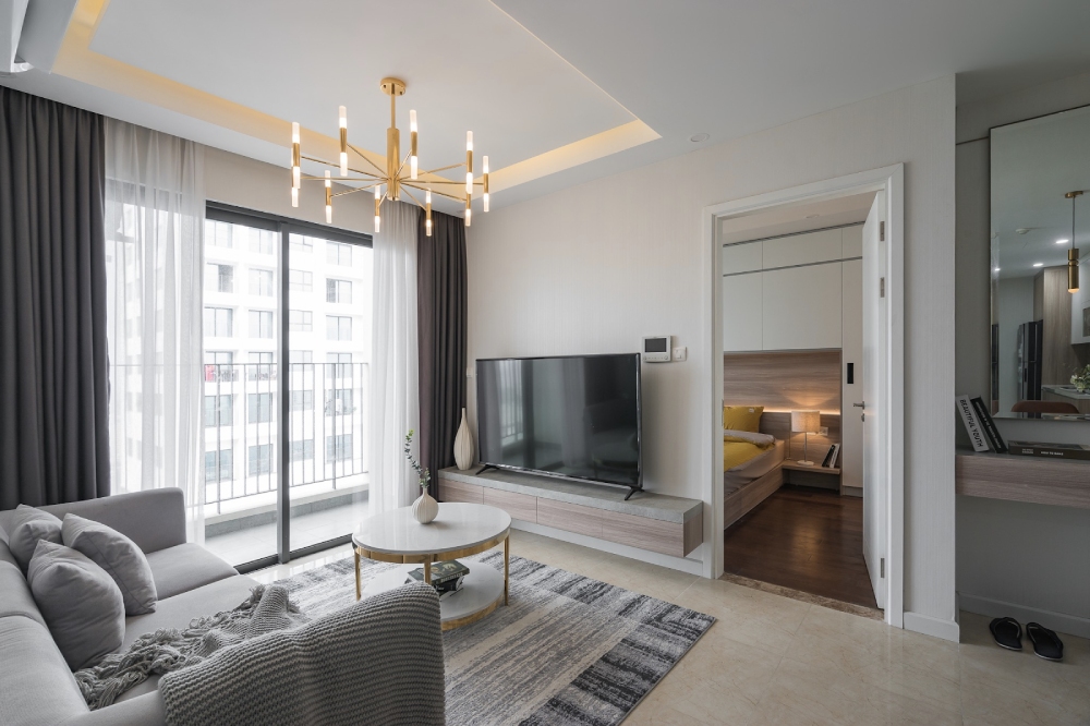 Thiết kế chung cư 4 phòng ngủ 90 - 100m²