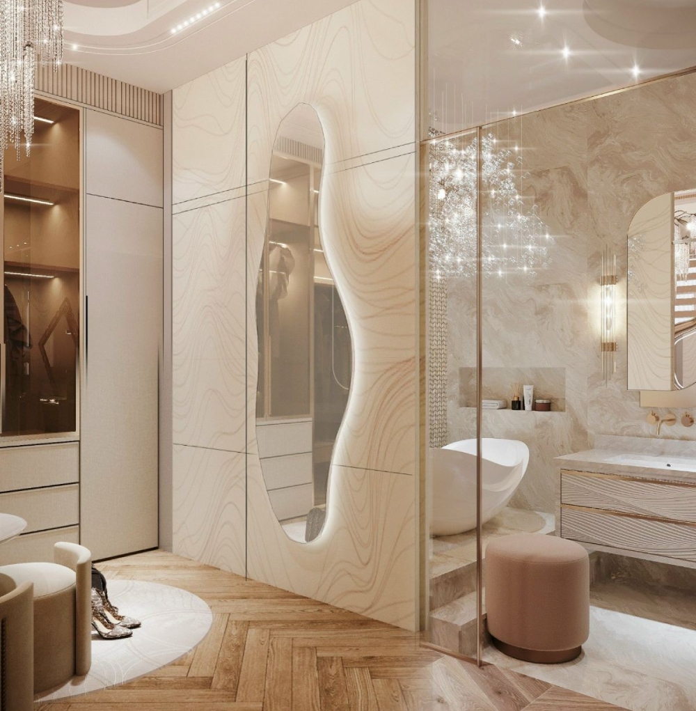 Thiết kế chung cư 4 phòng ngủ 90 - 100m²