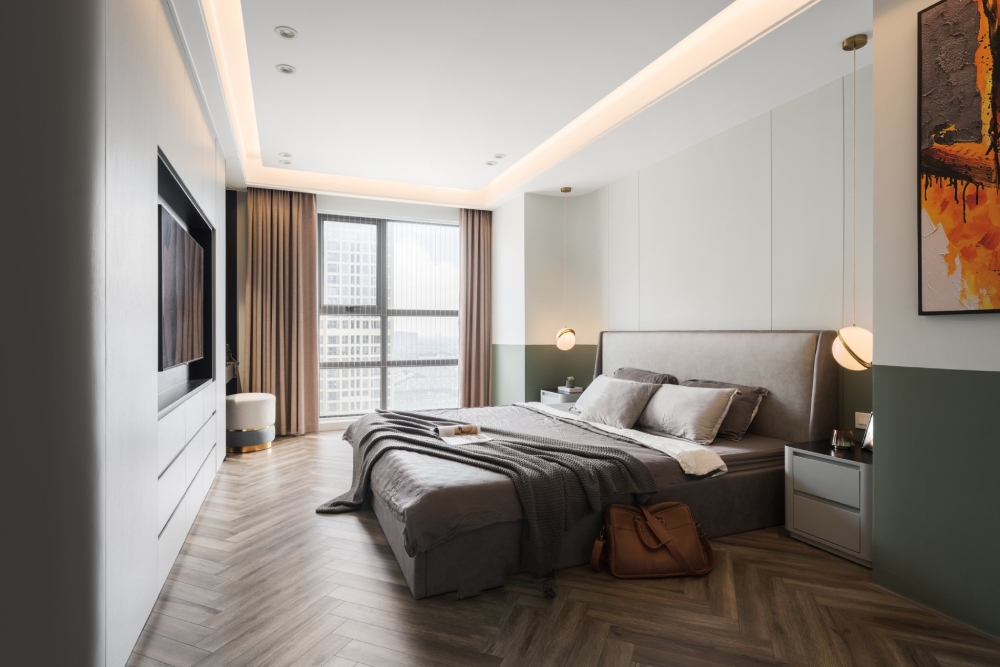 Thiết kế chung cư 4 phòng ngủ 110 - 120m²