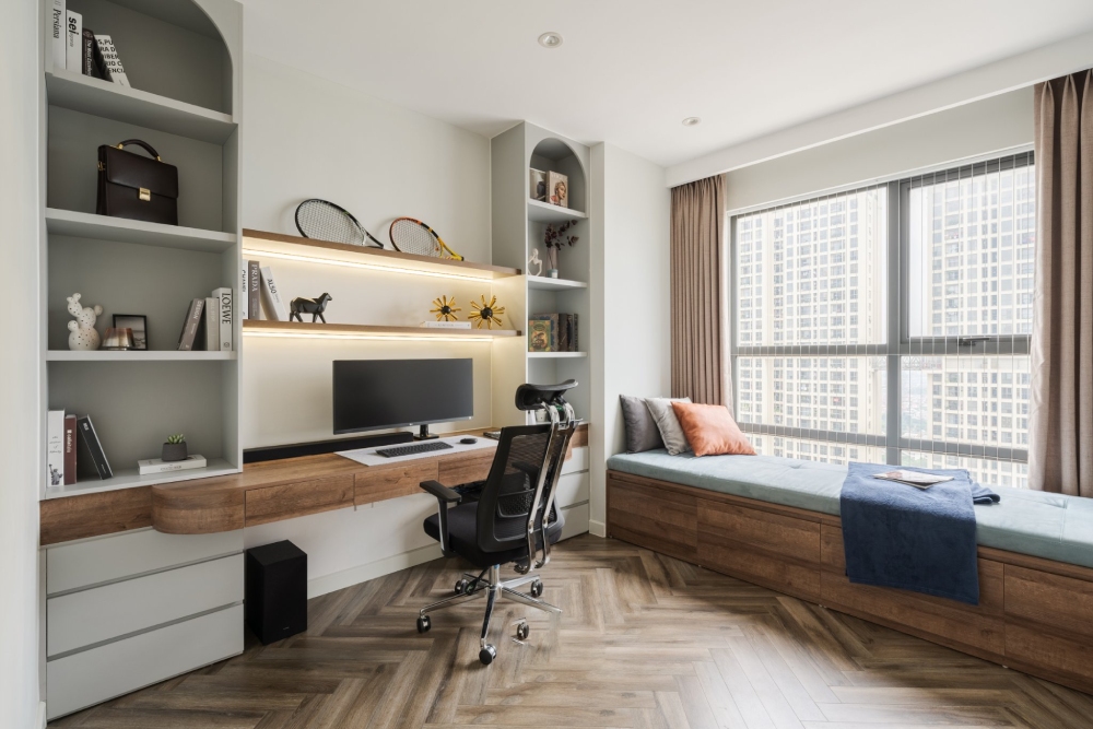 Thiết kế chung cư 4 phòng ngủ 110 - 120m²