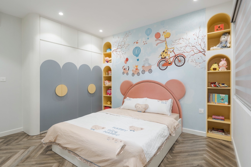 Thiết kế chung cư 4 phòng ngủ 110 - 120m²