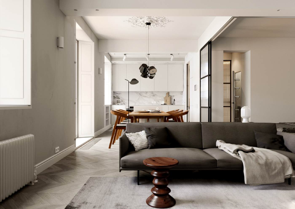 Nguyên tắc quan trọng khi thiết kế chung cư 62m2