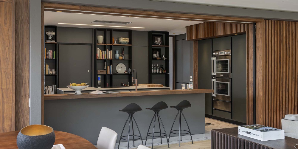 Thiết kế nội thất chung cư 62m2 cho phòng bếp