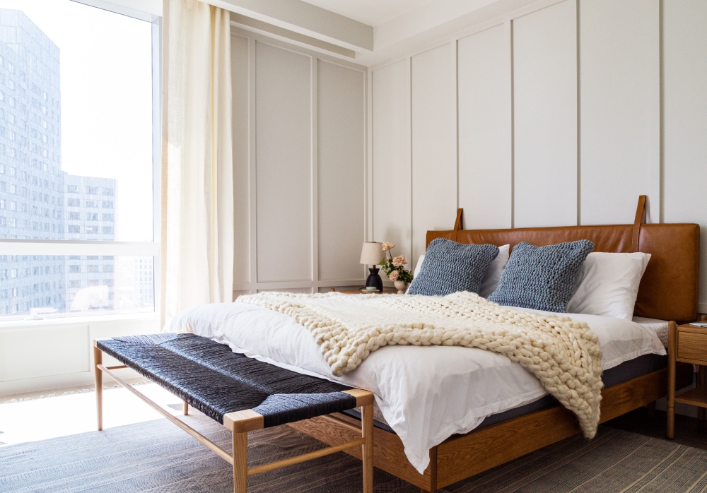 Thiết kế nội thất chung cư 62m2 cho phòng ngủ