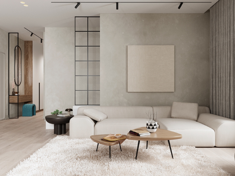 Mẫu thiết kế nội thất chung cư 100m² theo phong cách