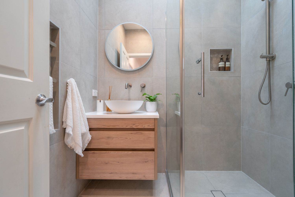 Mẫu thiết kế nội thất chung cư 60m² WC