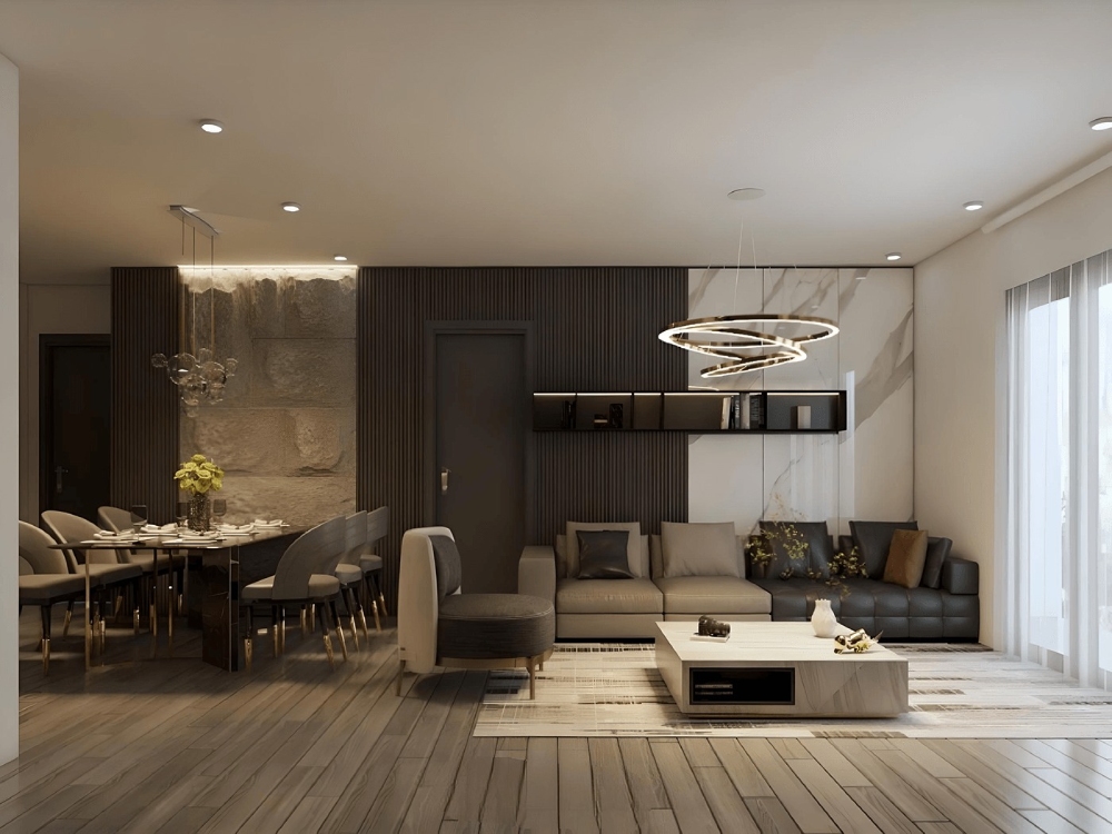 Lưu ý khi thiết kế nội thất chung cư 60m²