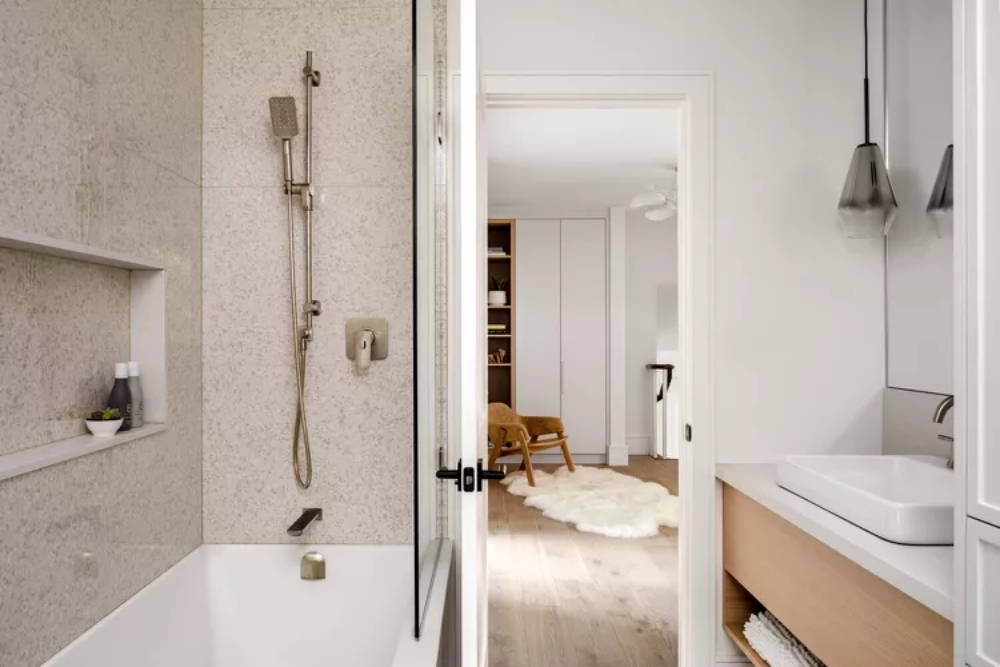 Mẫu thiết kế nội thất chung cư 60m² WC