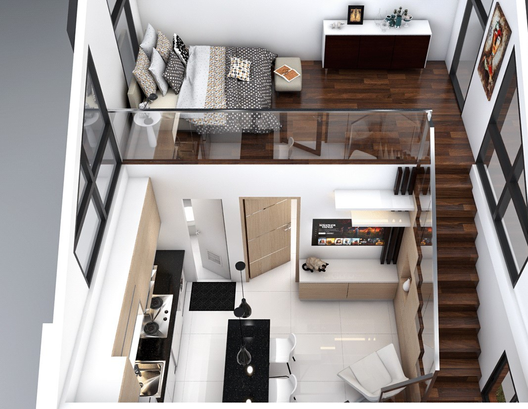 Lưu ý khi bố trí gác lửng