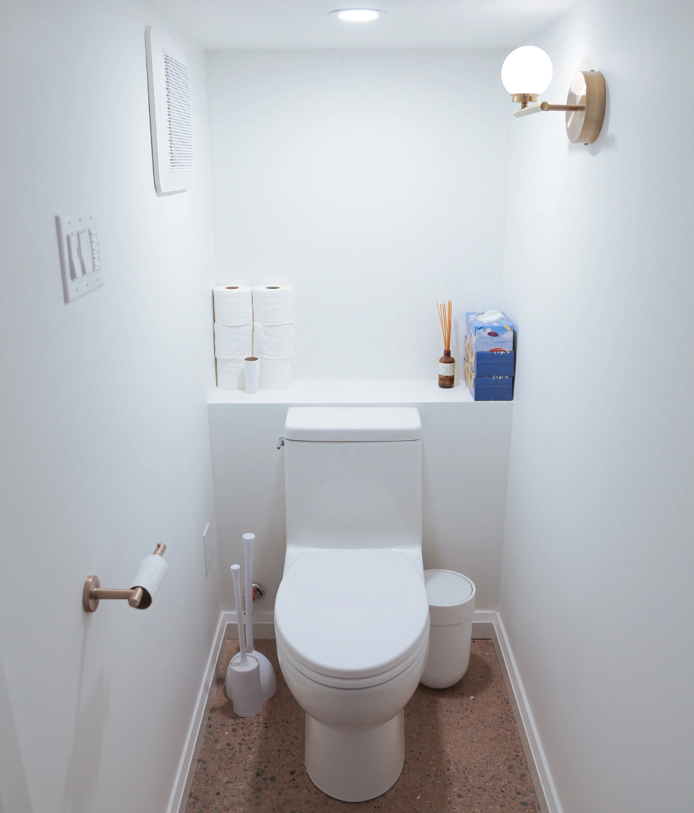 Cách trang trí spa nhỏ cho khu vực vệ sinh