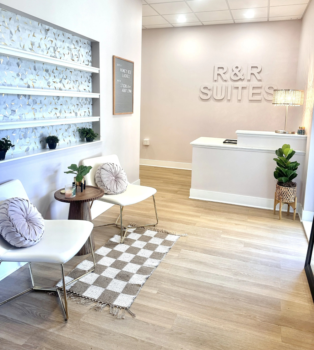 Cách trang trí spa nhỏ cho khu vực chờ