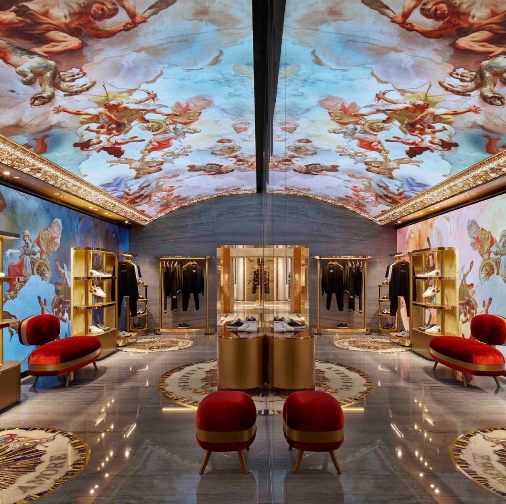 Cửa hàng phong cách thiết kế nội thất Baroque