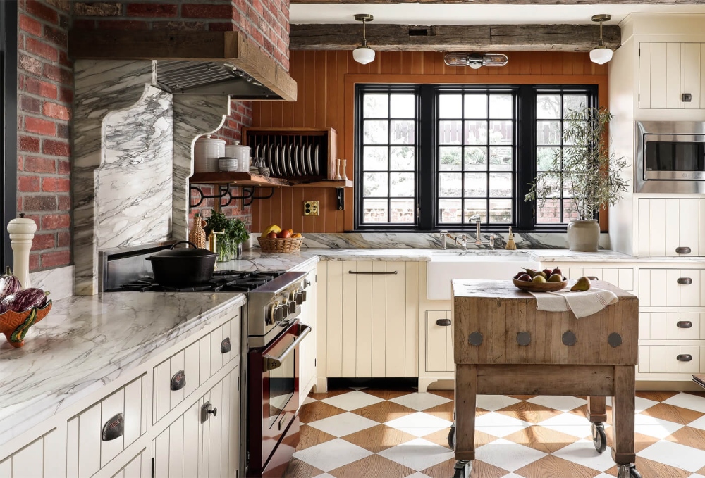 Phòng bếp phong cách thiết kế nội thất Đồng Quê