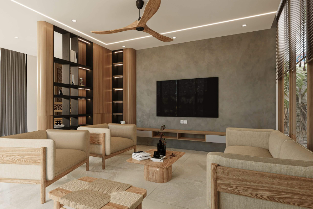 Các phong cách thiết kế phòng khách đẹp cho nhà cấp 4