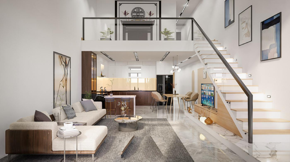 Các mẫu phòng khách đẹp cho nhà cấp 4 phổ biến hiện nay