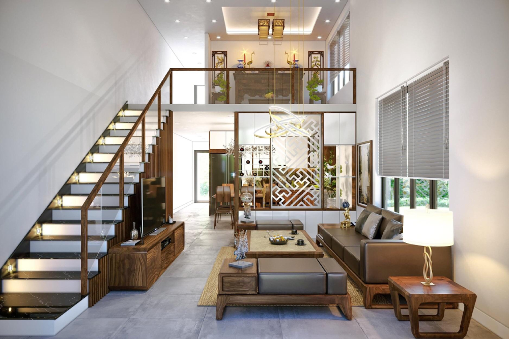 Các mẫu phòng khách đẹp cho nhà cấp 4 phổ biến hiện nay